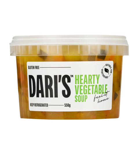 Dari's Soup Hearty Vegetable 550g