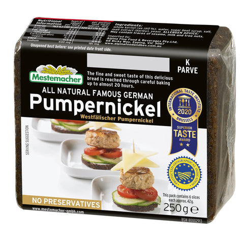 Mestemacher Pumpernickel Bread 250g
