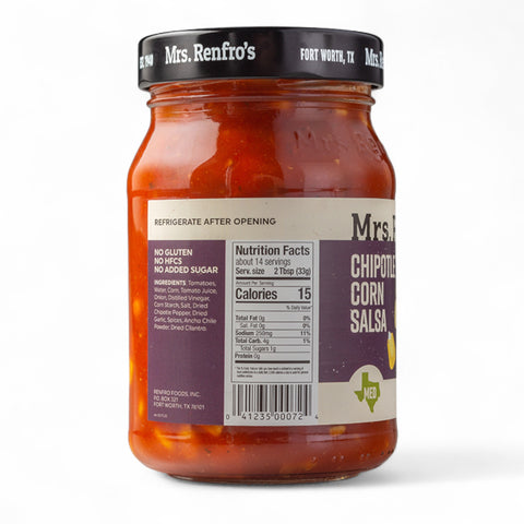 Mrs Renfro's Chipotle Corn Salsa 454g