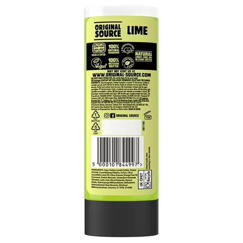 Original Source Body Wash Zingy Lime Shower Gel 250mL