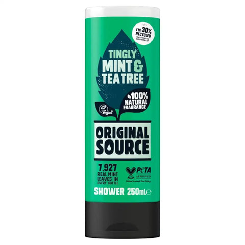 Original Source Body Wash Tingly Mint & Tea Tree Shower Gel 250mL
