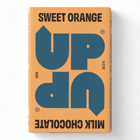 UP-UP Chocolate Sweet Orange Milk Chocolate Bar 130g