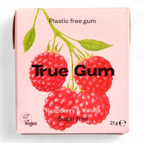 True Gum Raspberry & Vanilla 21g