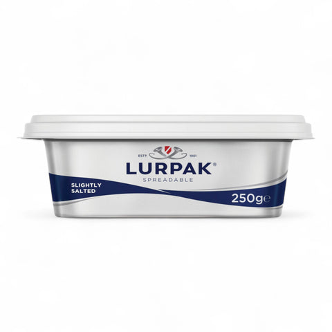 Lurpak Butter Spreadable Slightly Salted 250g