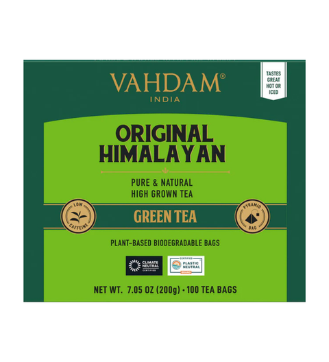 Vadham Organic Himalayan Green Tea | 15 tea bags (117gms)