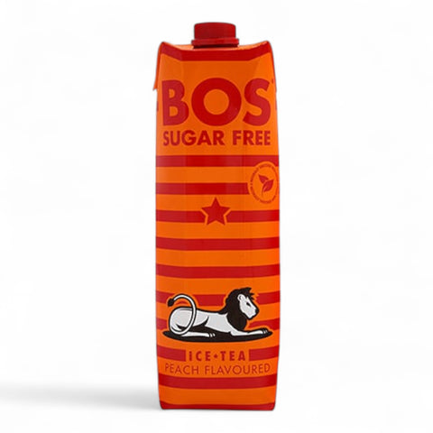 Bos Ice Tea Peach Sugar Free 1L