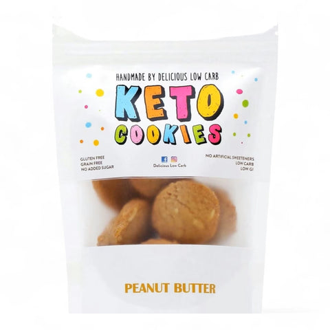 Keto Cookies Low Carb Peanut Butter 100g