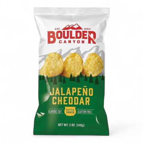 Boulder Canyon Chips Jalapeno Cheddar 142g
