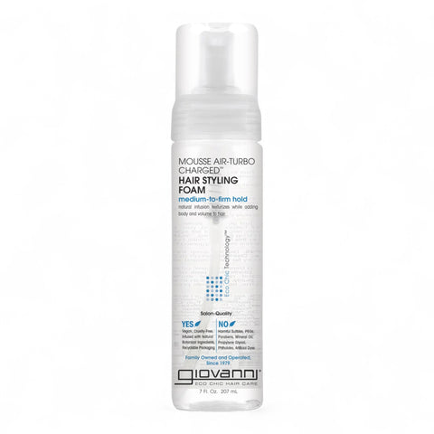 Giovanni Mousse Air-Turbo Charged Hair Styling Foam 207mL