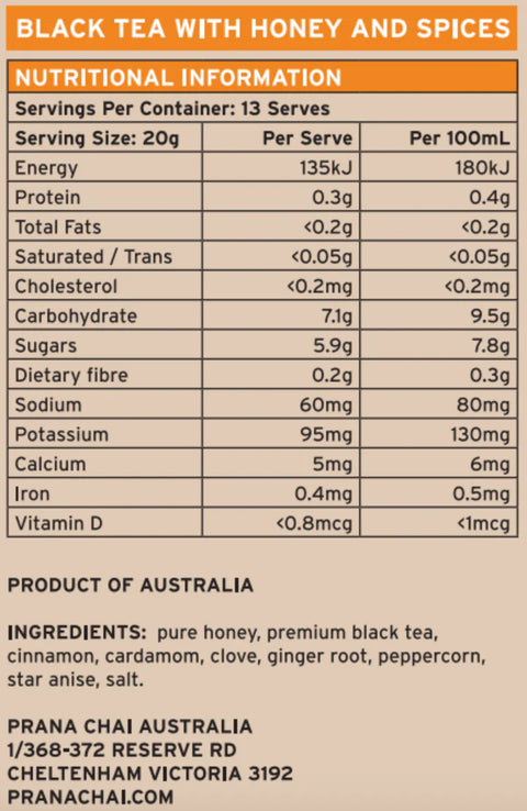 Prana Chai Original Blend 100g