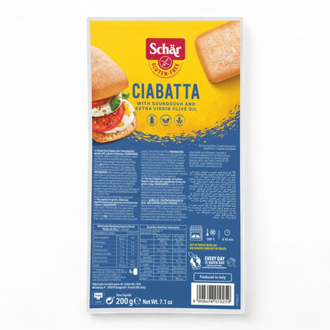 Schar Ciabatta Rolls 200g