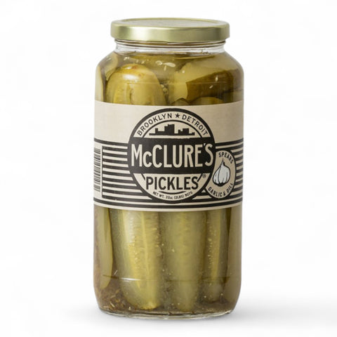 Mcclure's Pickles Garlic & Dill Gherkins 500g