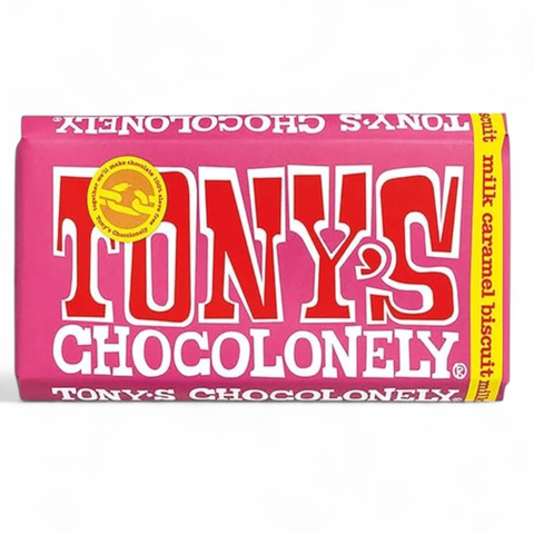 Tony's Chocolonely - Milk Caramel Cookie 180g