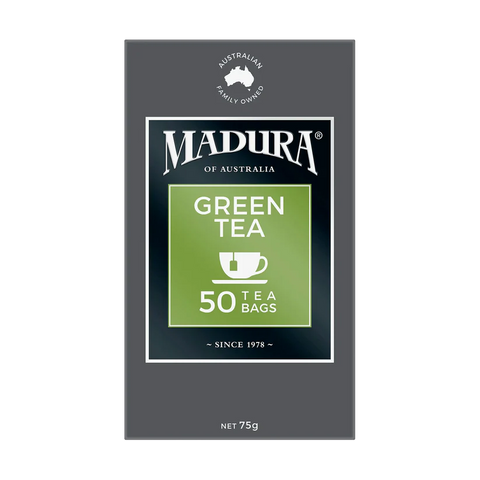 Madura Green Tea Bags 75g (50 Pack)