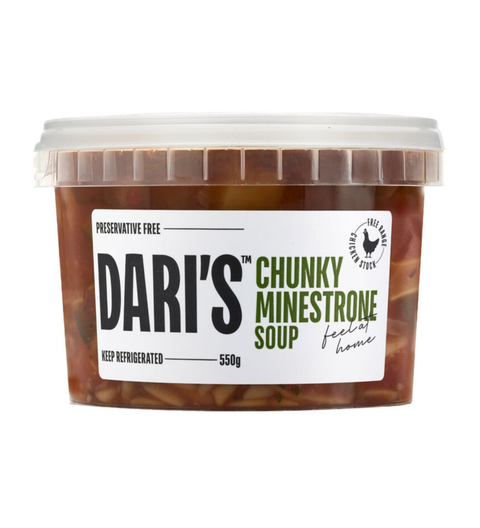 Dari's Soup Chunky Minestrone 550g