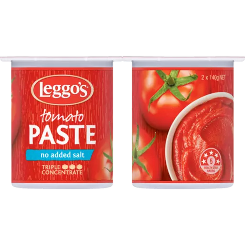 Leggo's No Added Salt Tomato Paste (2 Pack)