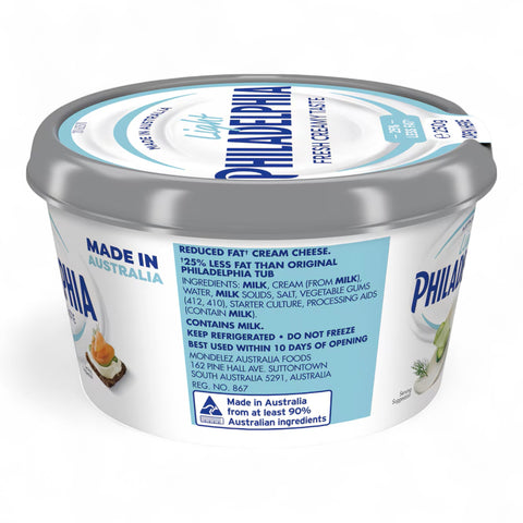 Philadelphia Cream Cheese Spread Light 250g