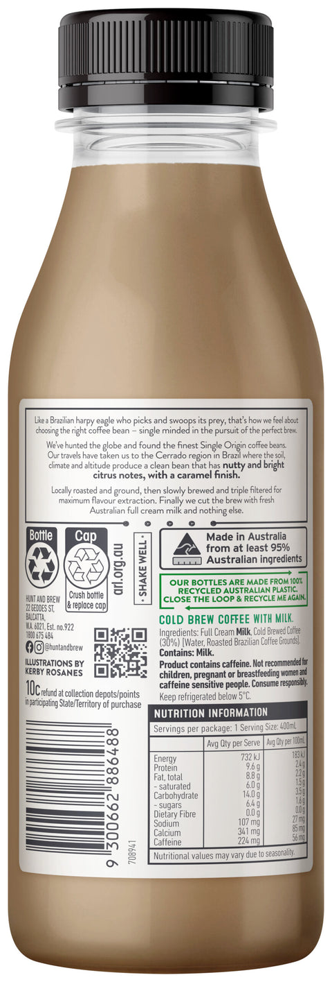 Hunt & Brew Brazil Coffee 400ml