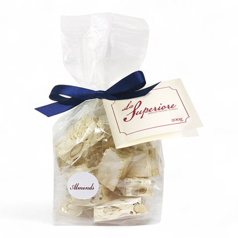 La Superiore Italian Nougat Almond Torroncini Bag 150g