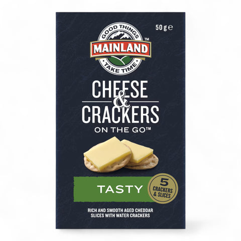 Mainland On The Go Tasty Cheese And Crackers 50g