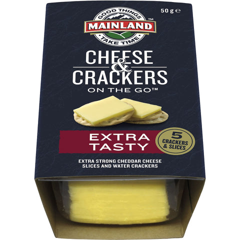 Mainland On The Go Extra Tasty Cheese & Crackers 50g