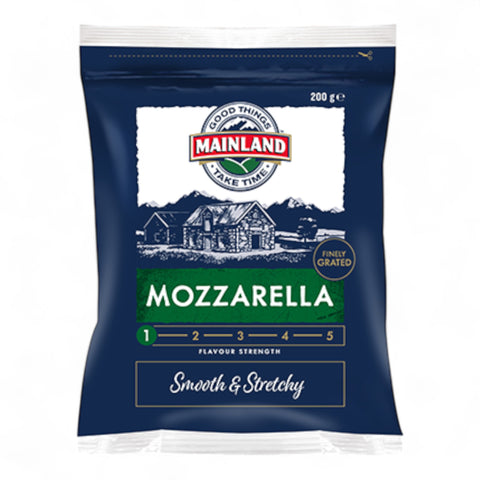 Mainland Mozzarella Grated Cheese 200g