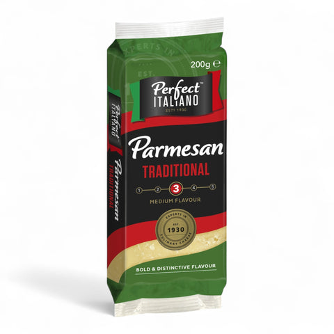Perfect Italiano Parmesan Cheese Block 200g