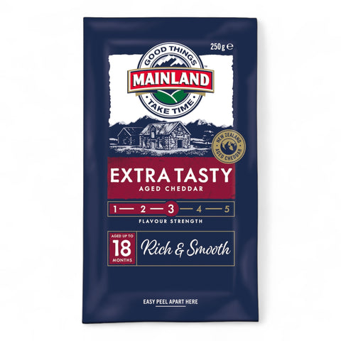 Mainland Extra Tasty Cheddar 250g