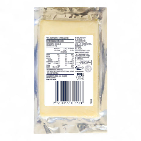 Mainland Vintage Cheddar Block 200g