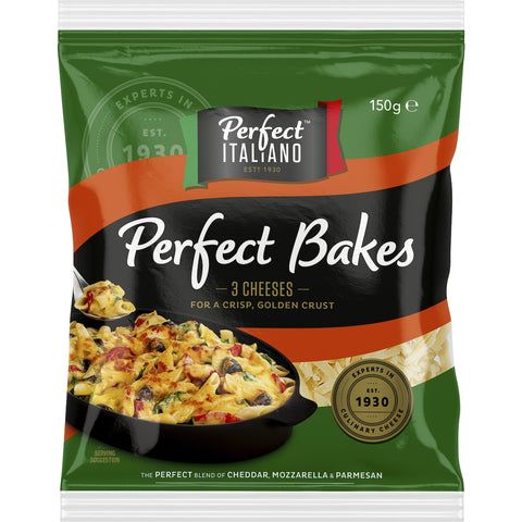 Perfect Italiano Perfect Bakes Grated Cheese 150g