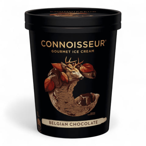 Connoisseur Gourmet Ice Cream Belgian Choc 1L