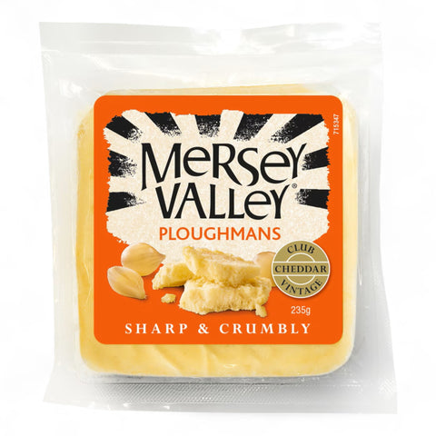 Mersey Valley Ploughmans Cheddar Cheese 235g