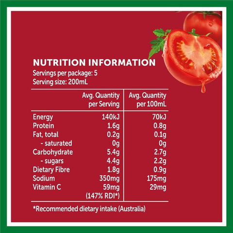 Golden Circle Vegetable Juice Tomato Juice 1L