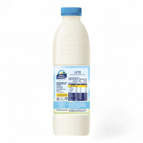 Dairy Farmers Lite Milk 1L
