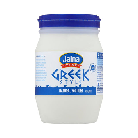 Jalna Pot Set Greek Natural Yoghurt 480g
