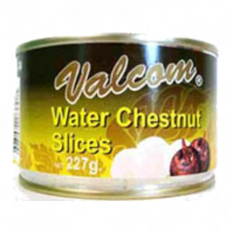 Valcom Canned Chestnuts Water Sliced 227g