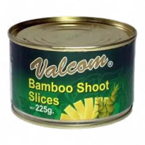 Valcom Canned Bamboo Shoots Sliced 225g