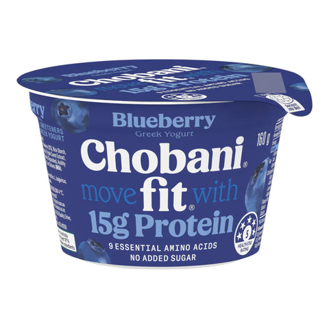 Chobani Fit High Protein Greek Yogurt Pot Blueberry 160g