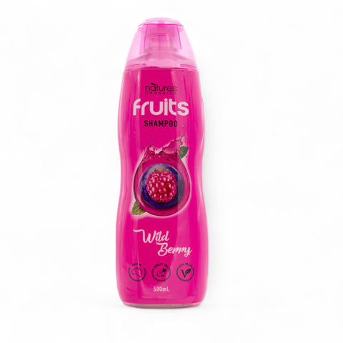 Natures Organics Fruits Shampoo Shine Wild Berry 500mL
