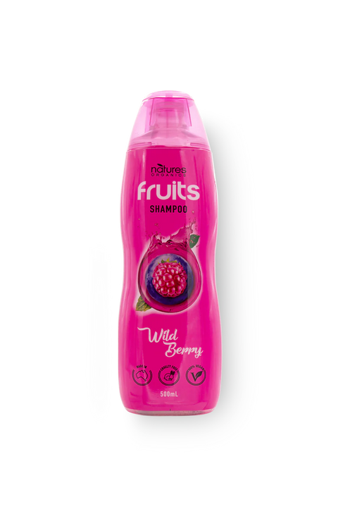 Natures Organics Fruits Shampoo Shine Wild Berry 500mL