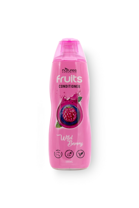 Natures Organics Fruits Conditioner Shine Wild Berry 500mL