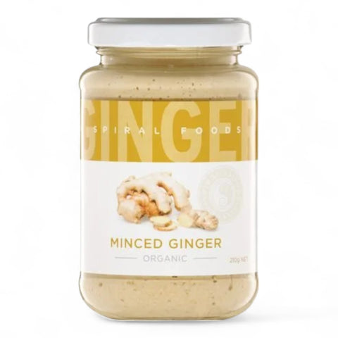 Spiral Foods Ginger Minced Organic 210g