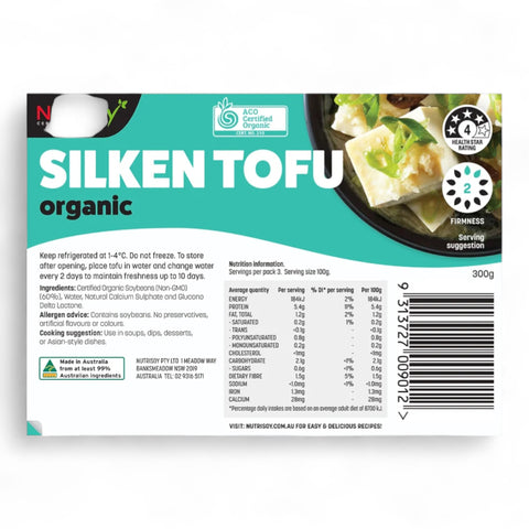 Tofu - Certified Organic Silken 300g