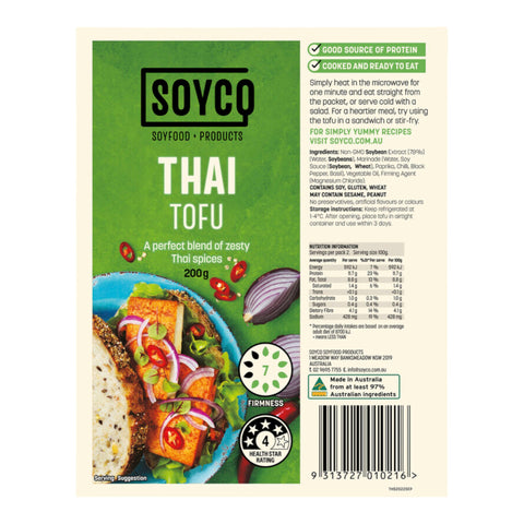 Soyco Thai Tofu 200g