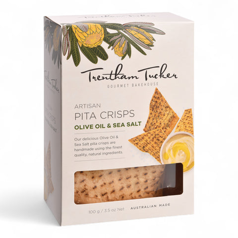 Trentham Tucker ARTSAN PIT CRSP Olive Oil & Sea Salt 100g