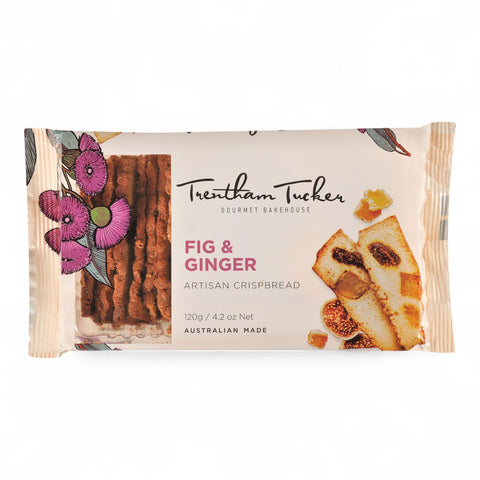 Trentham Tucker Trentham Crispbread Fig & Ginger 120g