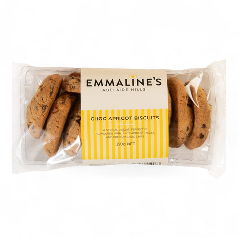Emmaline's Chocolate Apricot Biscuit 350g