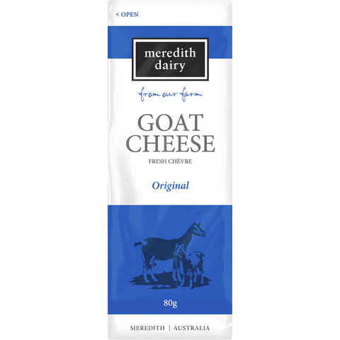 Meredith Dairy Goat's Cheese Chevre Plain 80g