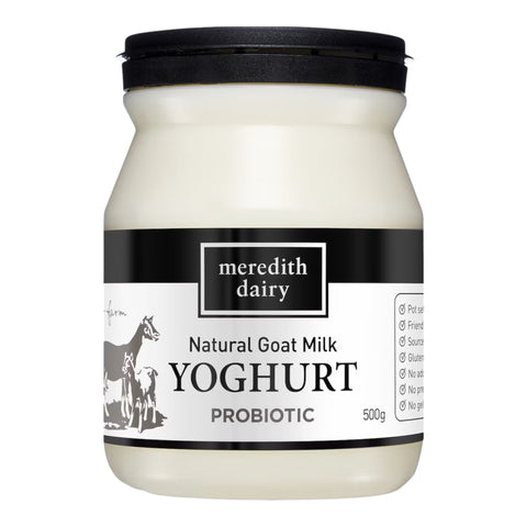 Meredith Dairy Natural Goat Milk Yoghurt Probiotic 500g