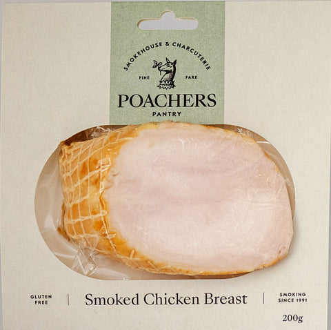 Poachers Pantry Free Range Smoked Chicken Breast 200g